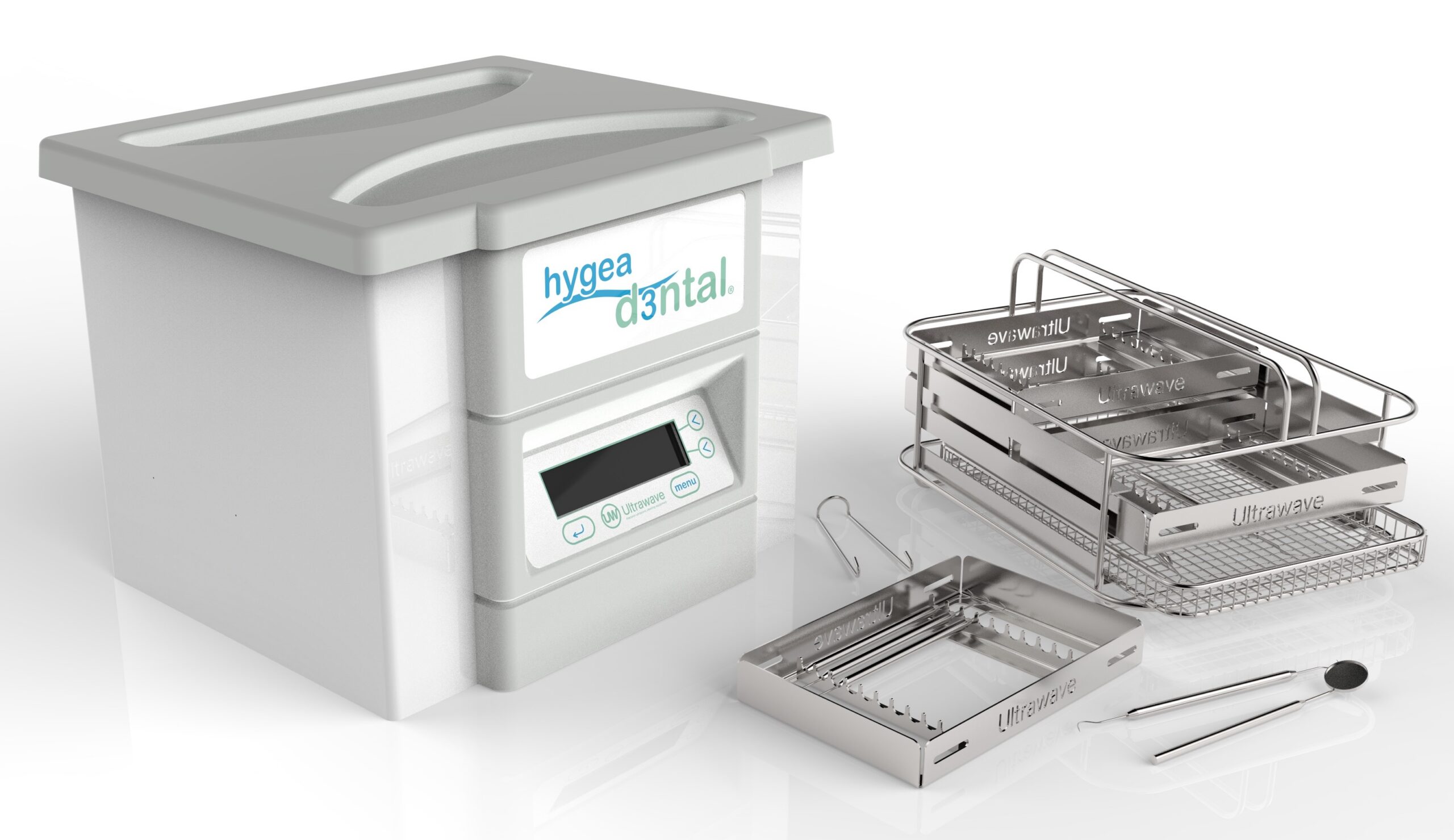 Dental Ultrasonic Cleaner - hygea dental and instrument trays